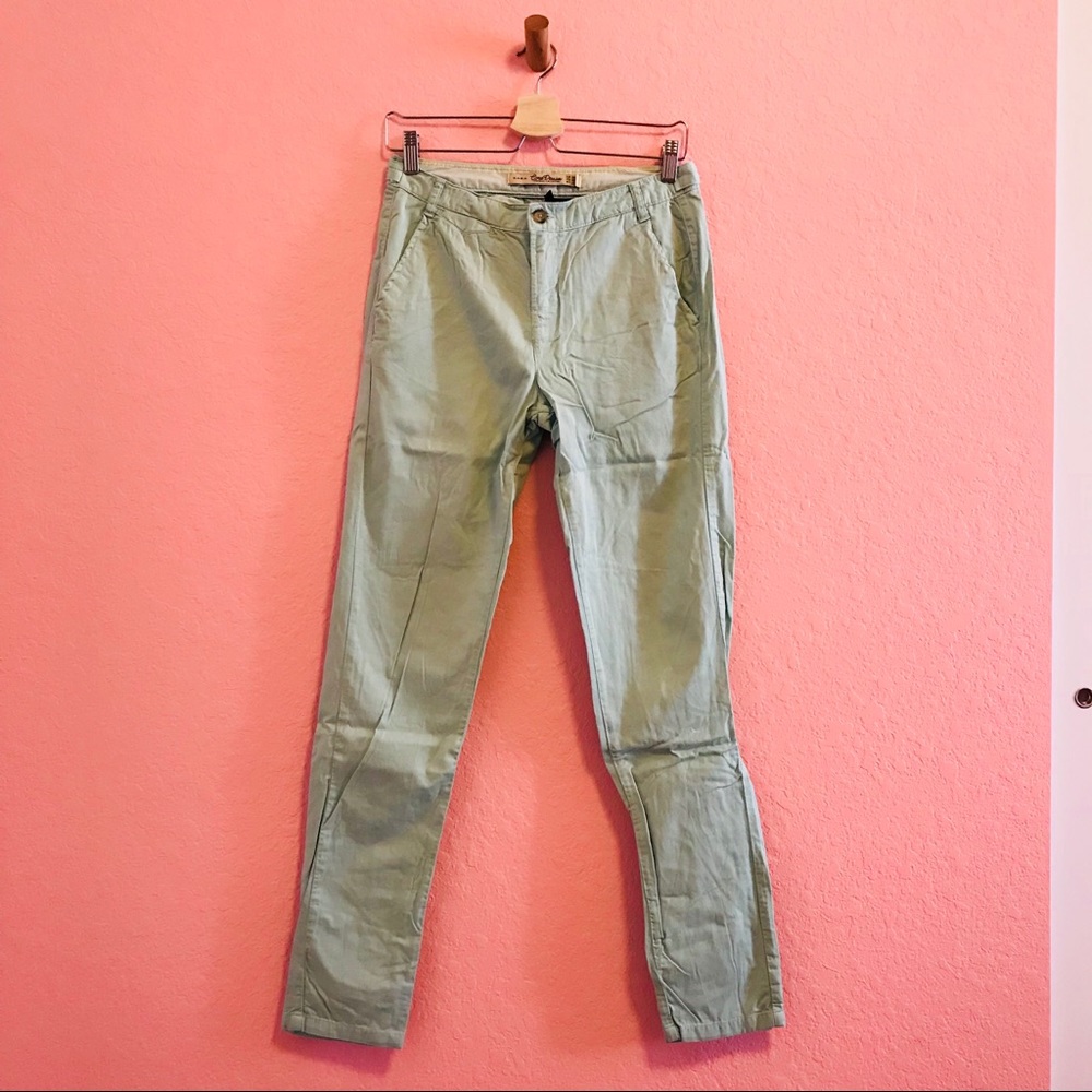 zara light blue denim pants